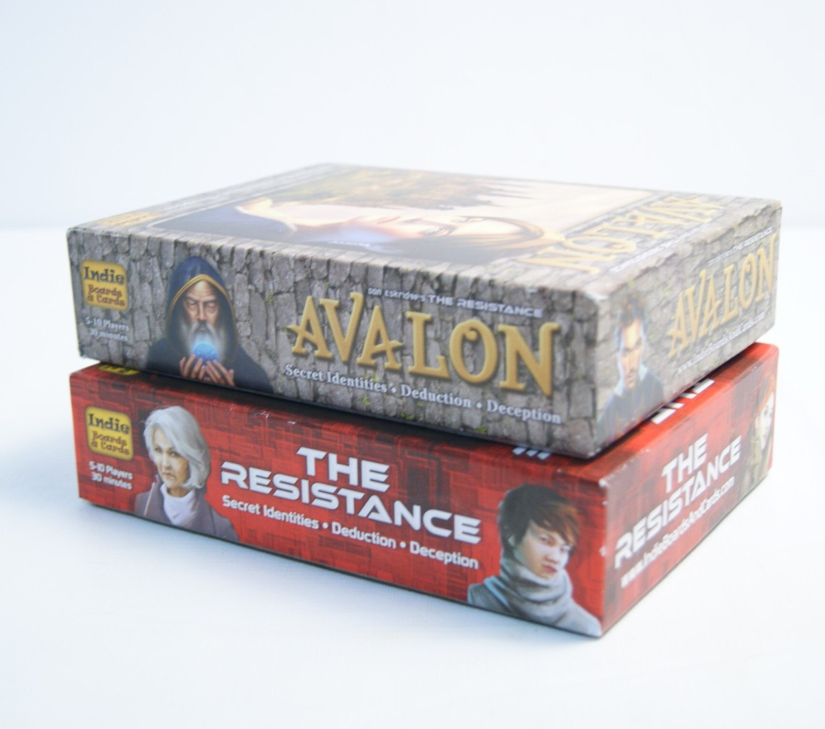The Resistance & Avalon Lot of 2 Games by Indie Boards & Cards See Details
