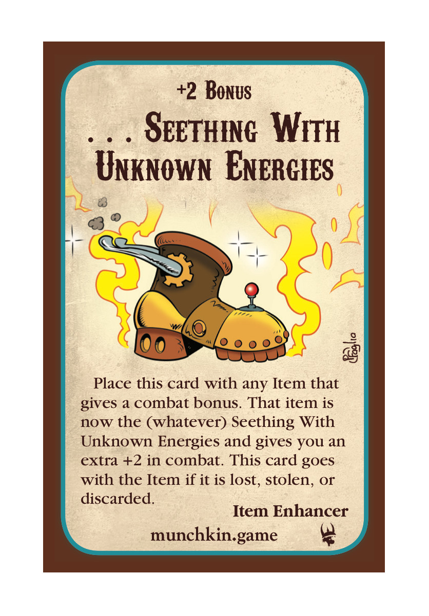 Munchkin Steampunk Promo Bookmarks Cards Set Tesla Cogs Out Seething Steampunk’d