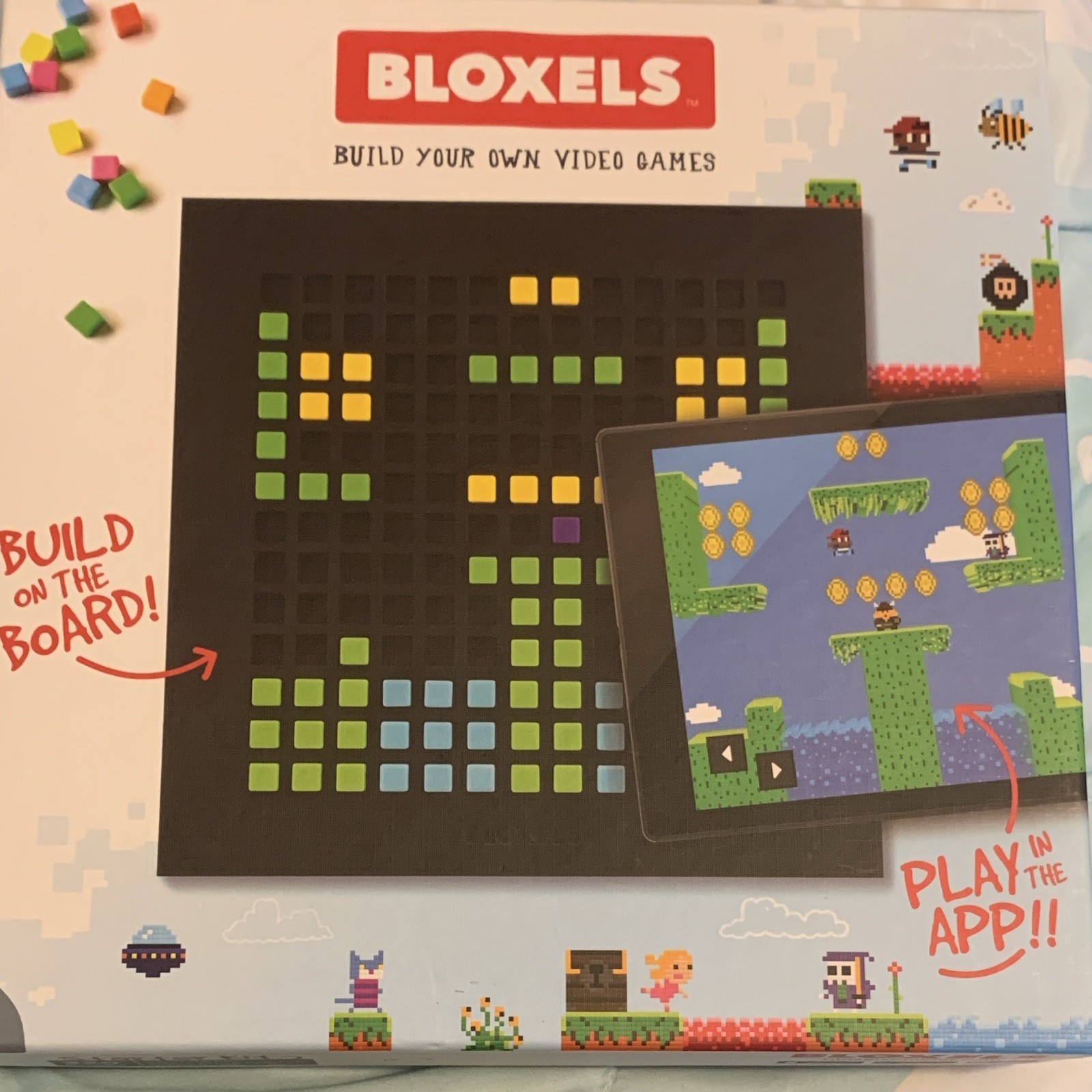 Bloxels App-Enabled Build Your Own Video Games Board Game, 1+ Players, Ages 8+