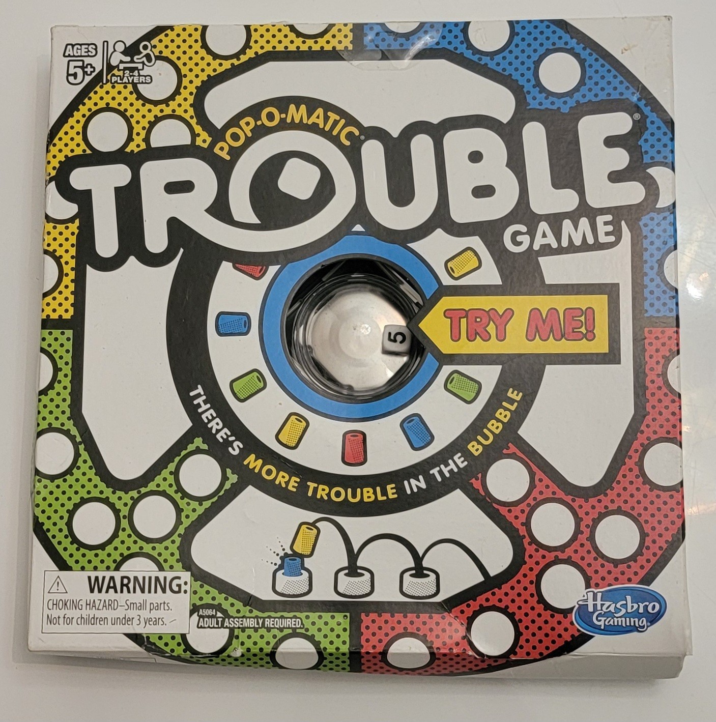 Gaming Trouble Board Game for Kids Ages 5 and up 2-4 Players
