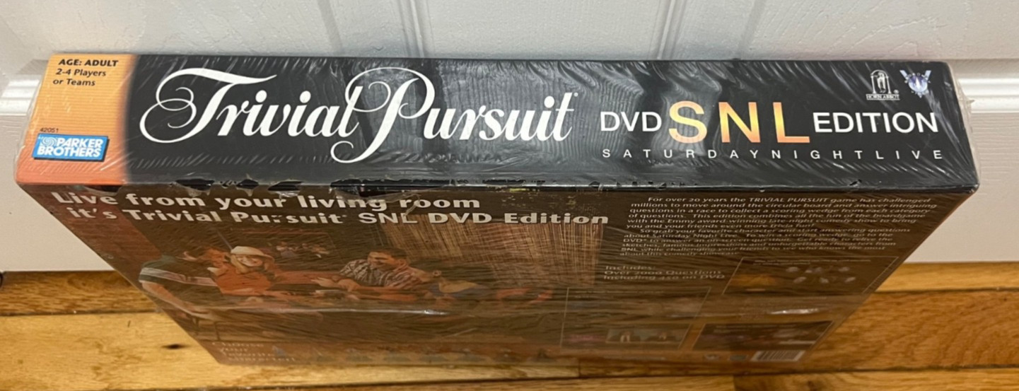 NEW-2004 Trivial Pursuit SNL DVD Edition Saturday Night Live Trivia Board Game!