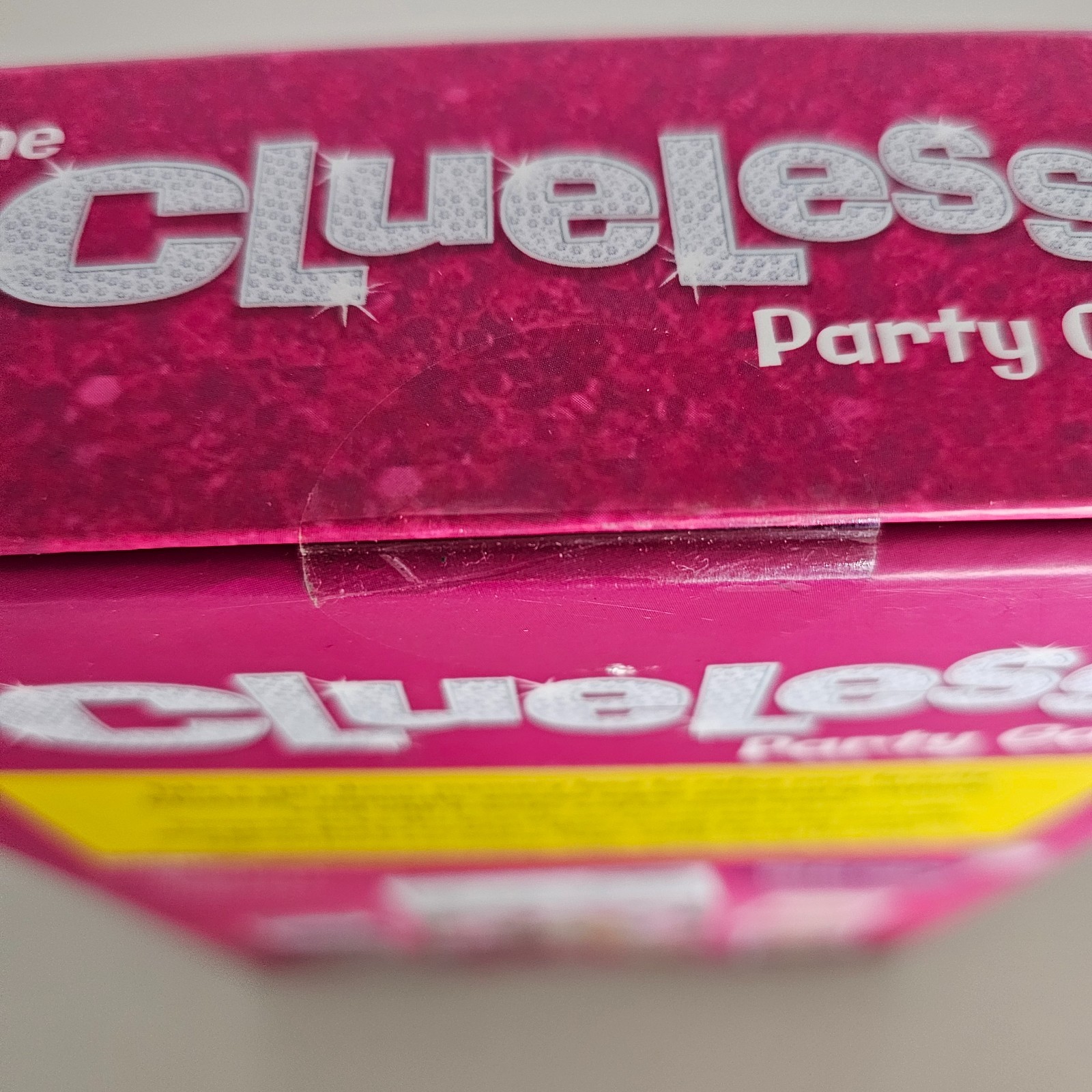 The Clueless Movie Party Game Still Sealed Brand New ~ 3-6 Players, Easter Fun!