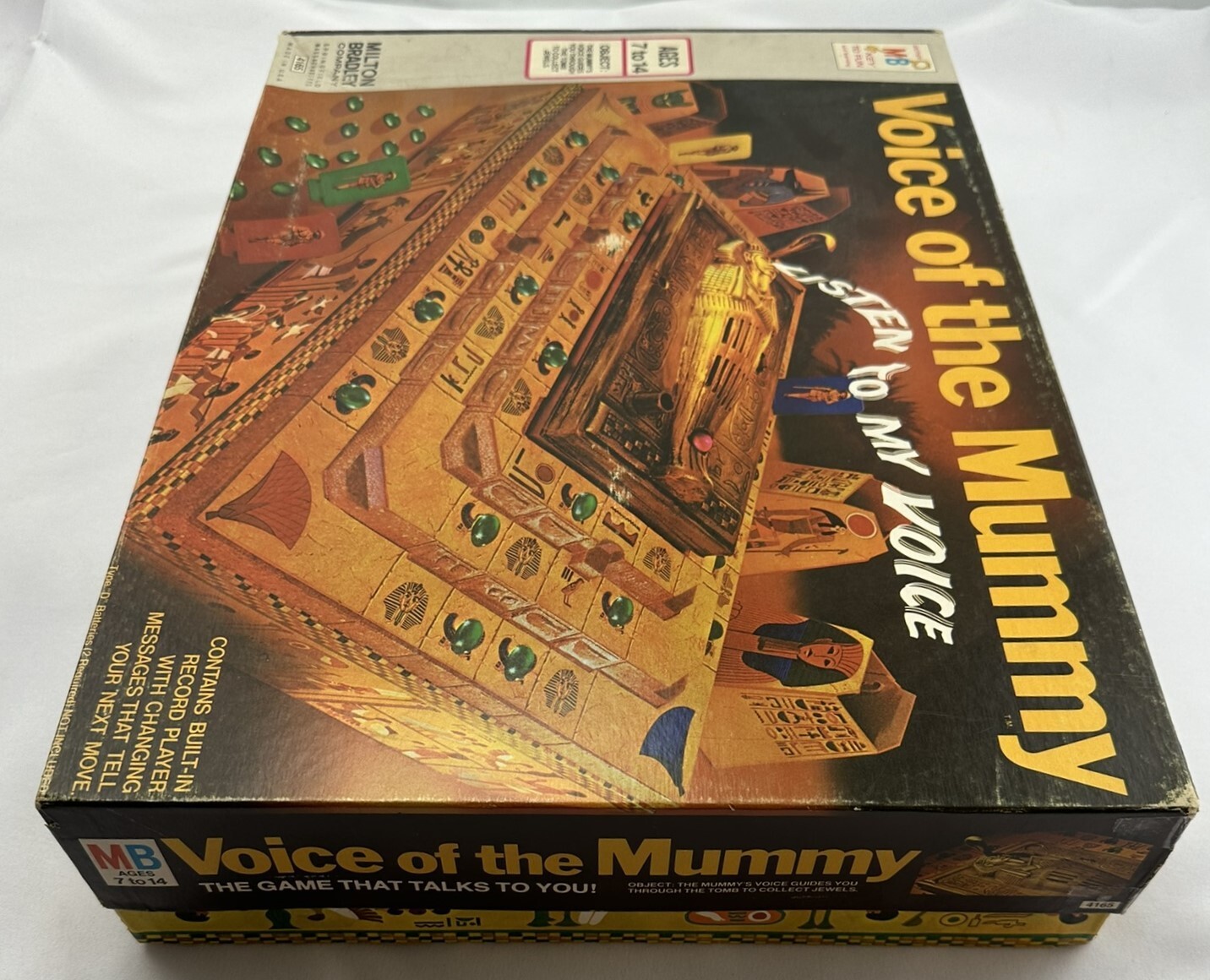1971 Voice of the Mummy Game by Milton Bradley Complete/Working in Great Cond