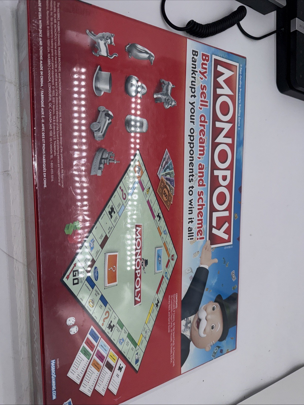 Original Monopoly Game Classic Edition Family Board Game – NEW Sealed