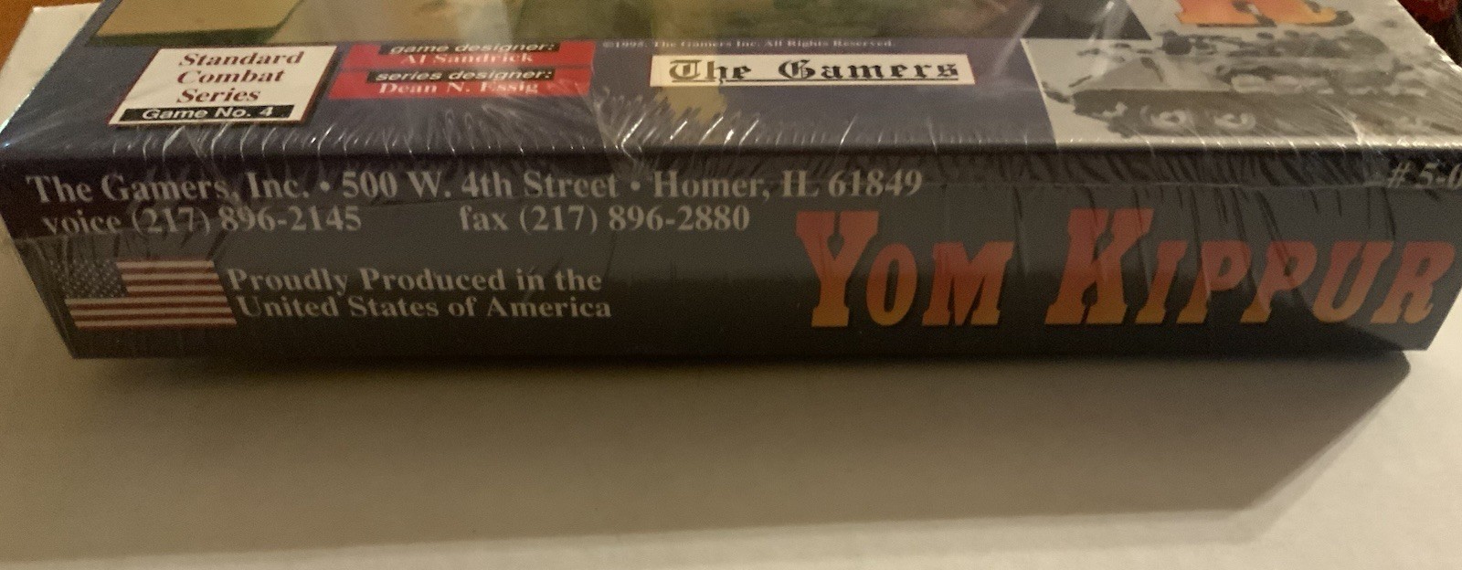 Yom Kippur: The Battle for the Sinai, October 1973. The Gamers, 1995. SW
