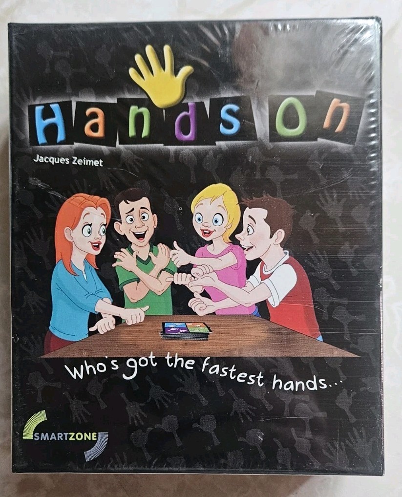 HANDS ON Dexterity Card Game SmartZone Games 2012 New Sealed Game