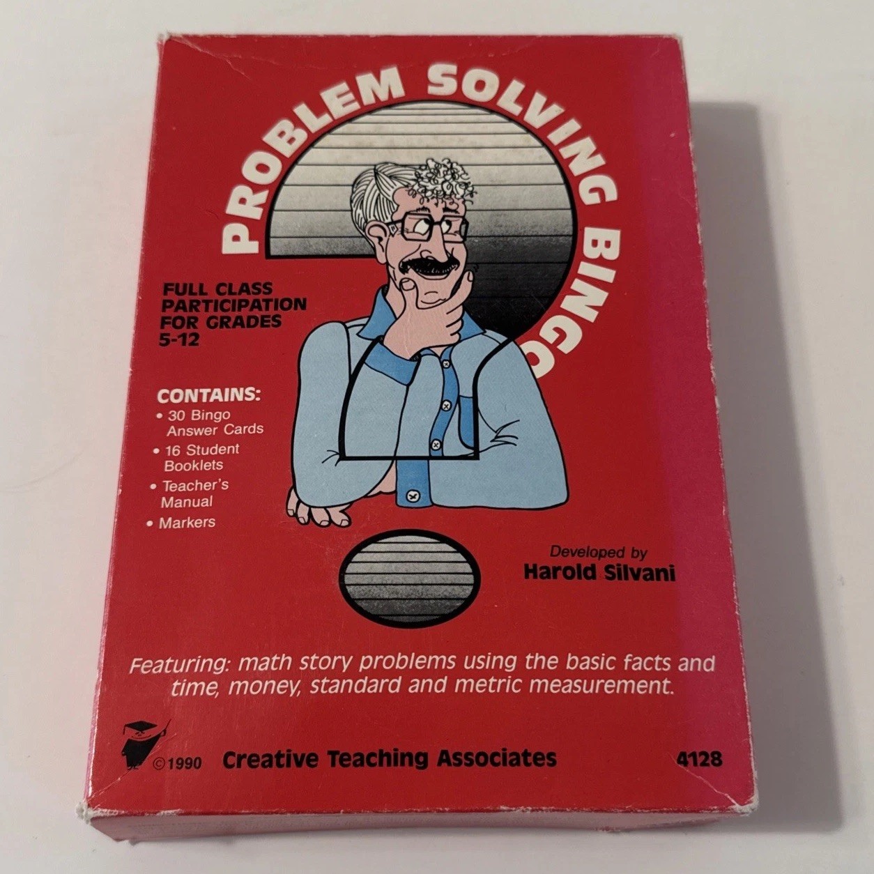 Vintage Problem Solving Bingo – Homeschool Game for Child development – 1990 Ed
