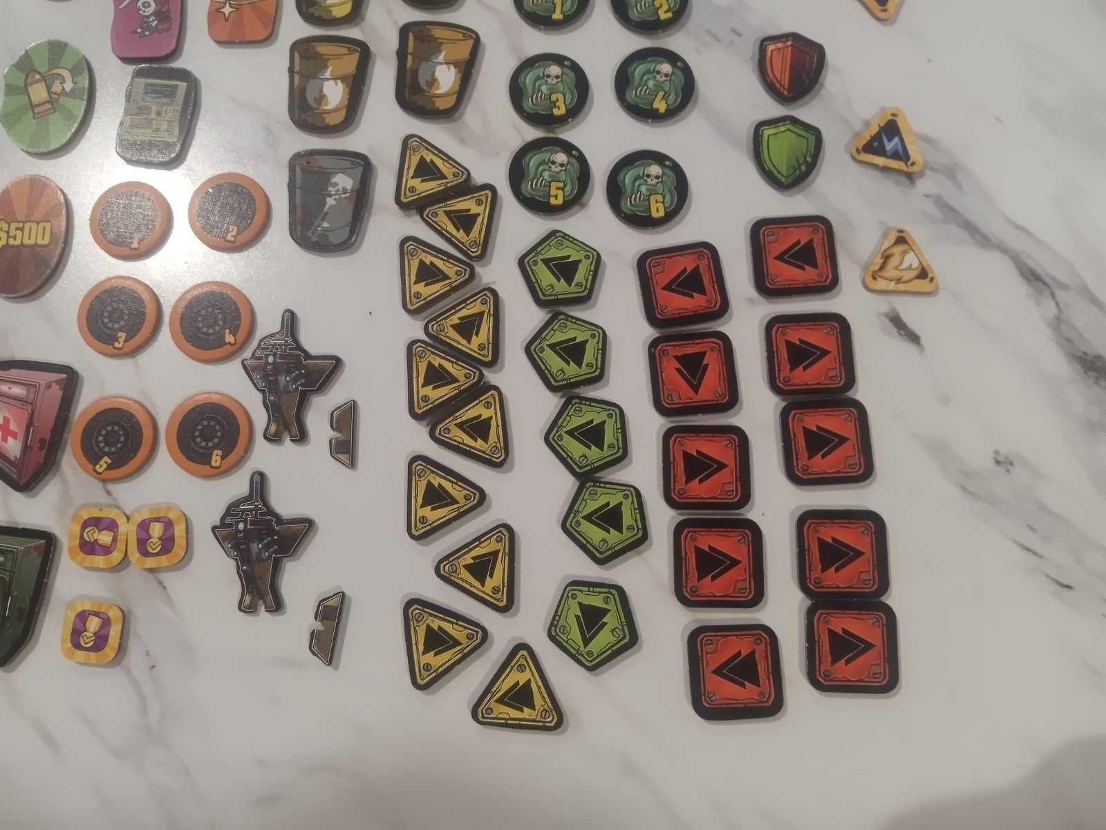 Borderlands Mister Torgue’s Arena Of Badassery Board Game Tokens MFC