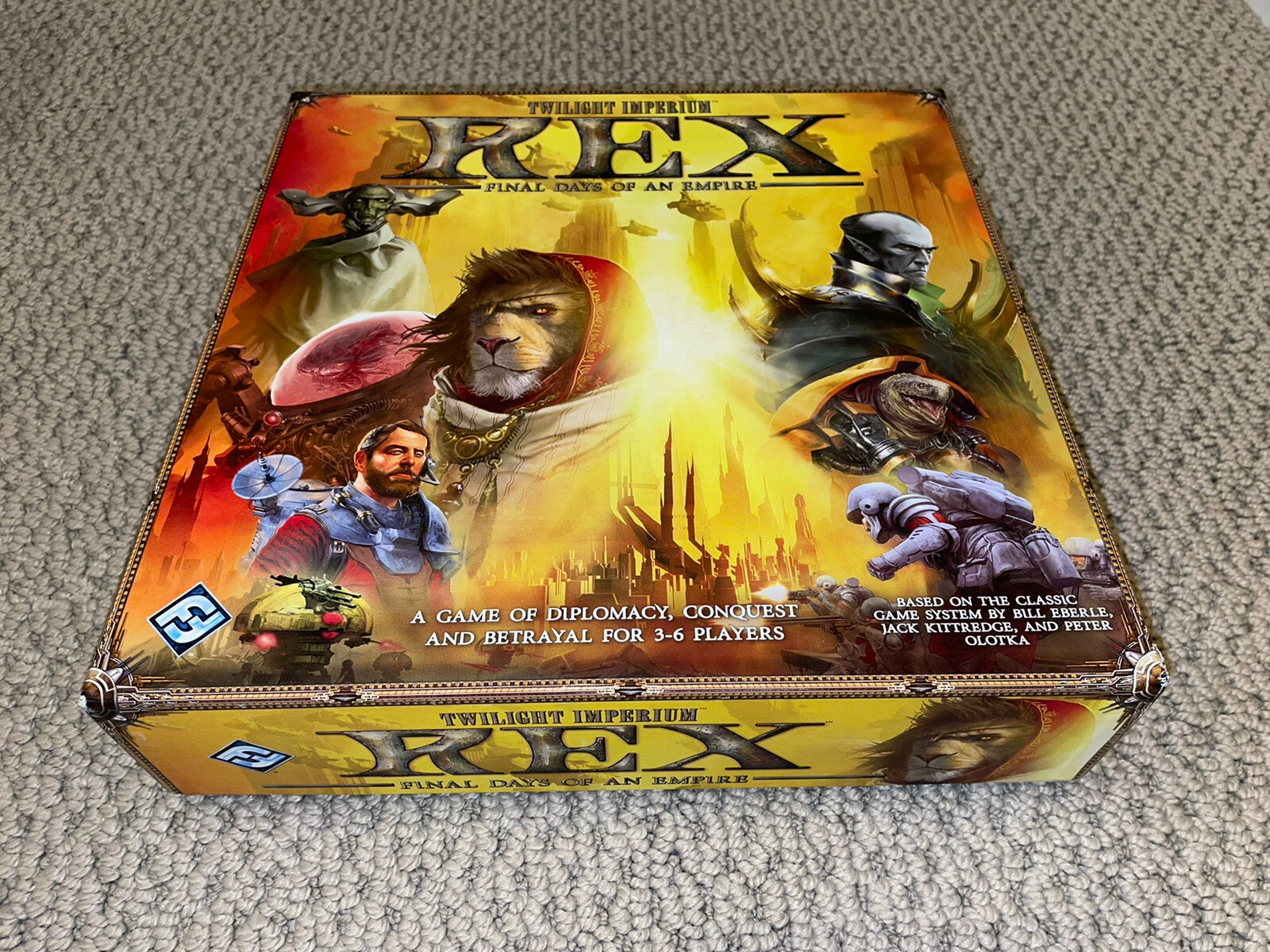 Rex Final Days of an Empire | Twilight Imperium Fantasy Flight | UNPUNCHED!