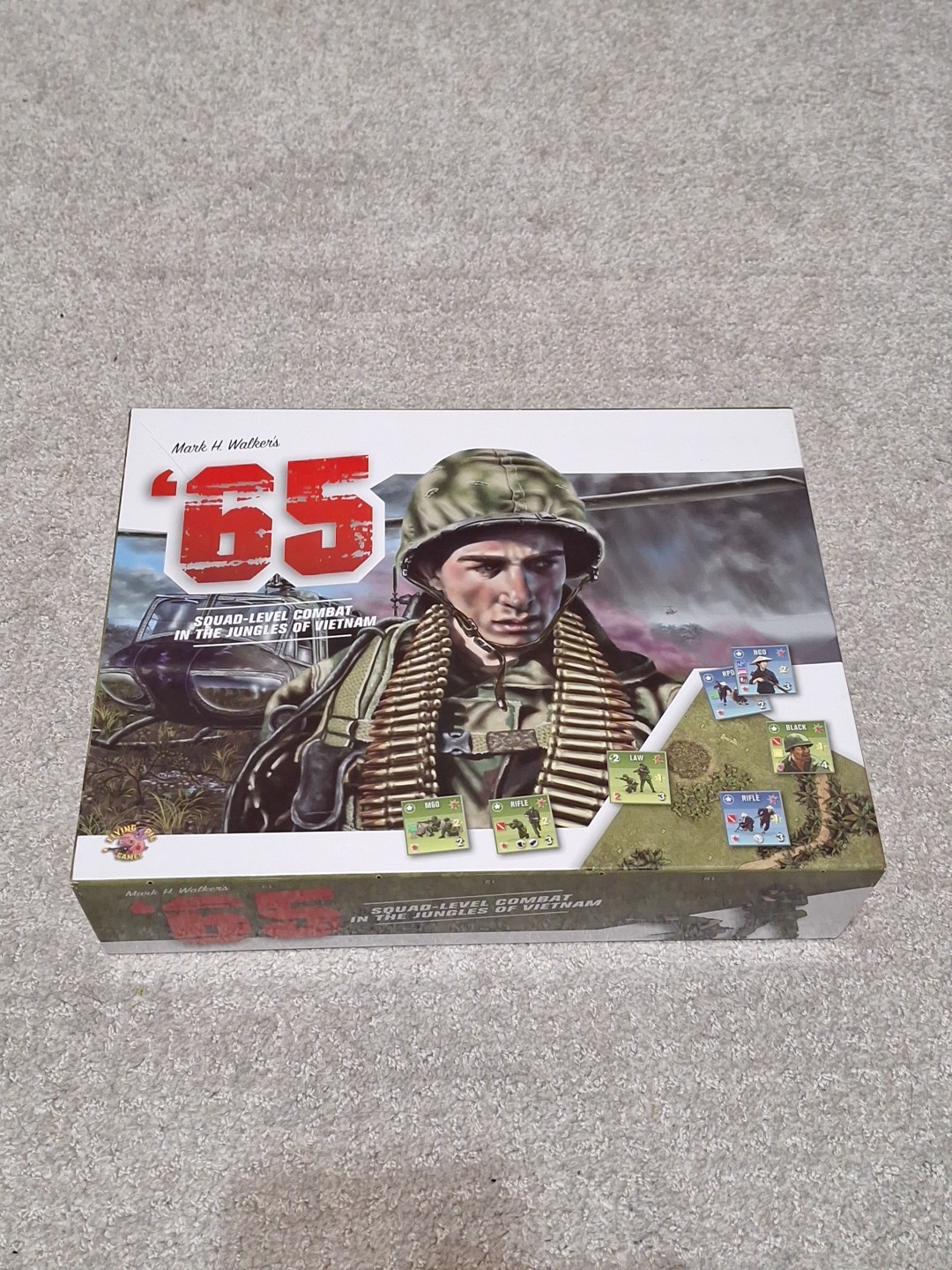 Flying Pig Games 65 Squad Level Combat in Vietnam Unpunched Complete