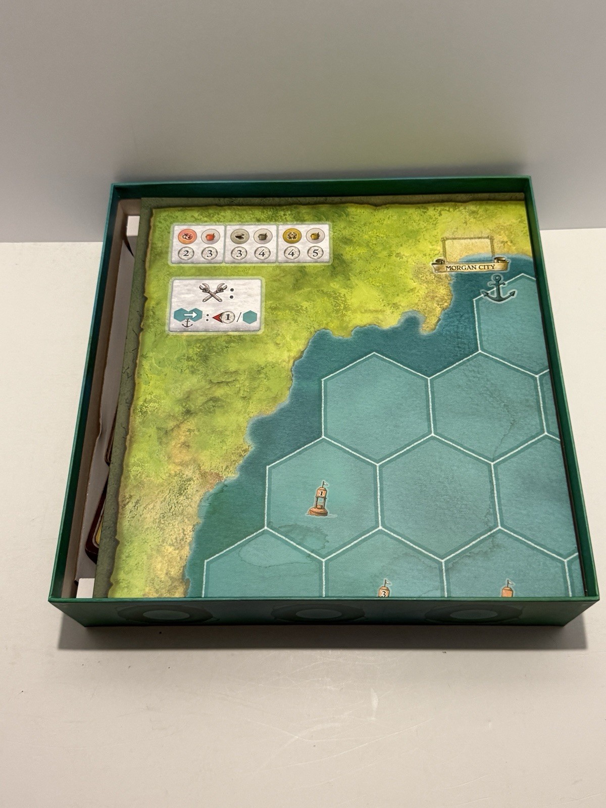 Captains of the Gulf Board Game Spielworxx Stronghold Games 2021 – Open Box