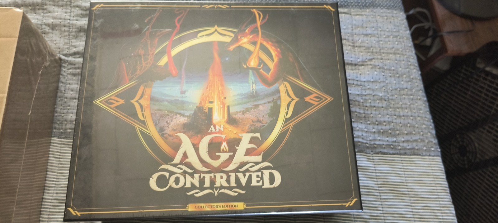 Age Contrived Core Game & Folklore & Pilgrimage Kickstarter Collectors Edition