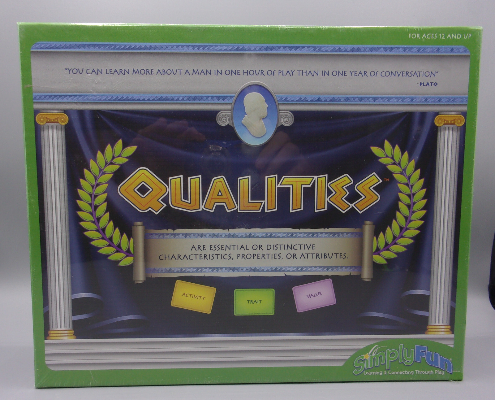 Qualities Board Game by Simply Fun -Social Interaction & Self Discovery Game NEW