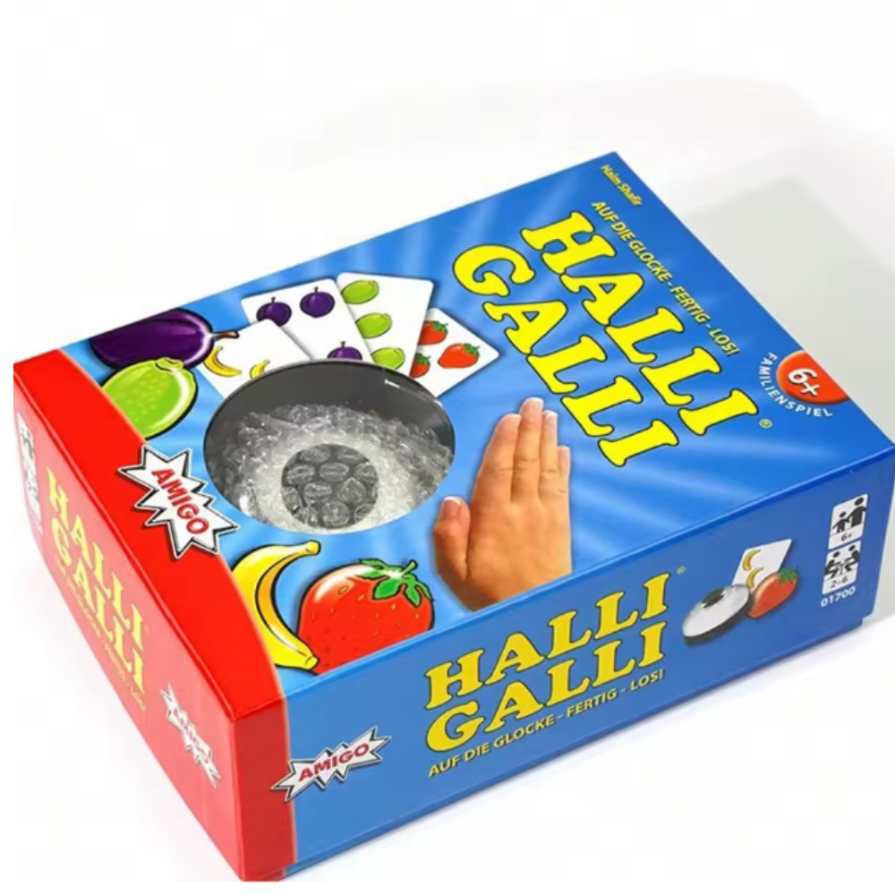 Halli Galli Family Card Game Fast Reaction Party Game Holiday Gathering Fun