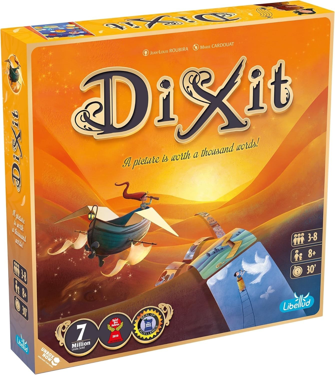 Dixit Board Game (2021 Refresh) – the Award-Winning Game of Imagination, Creativ