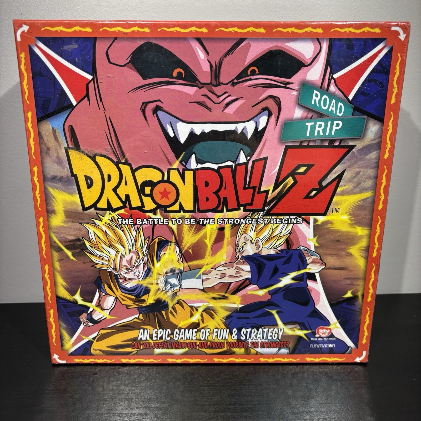 Dragon Ball Z Road Trip Board Game 2-4 Players Anime Manga