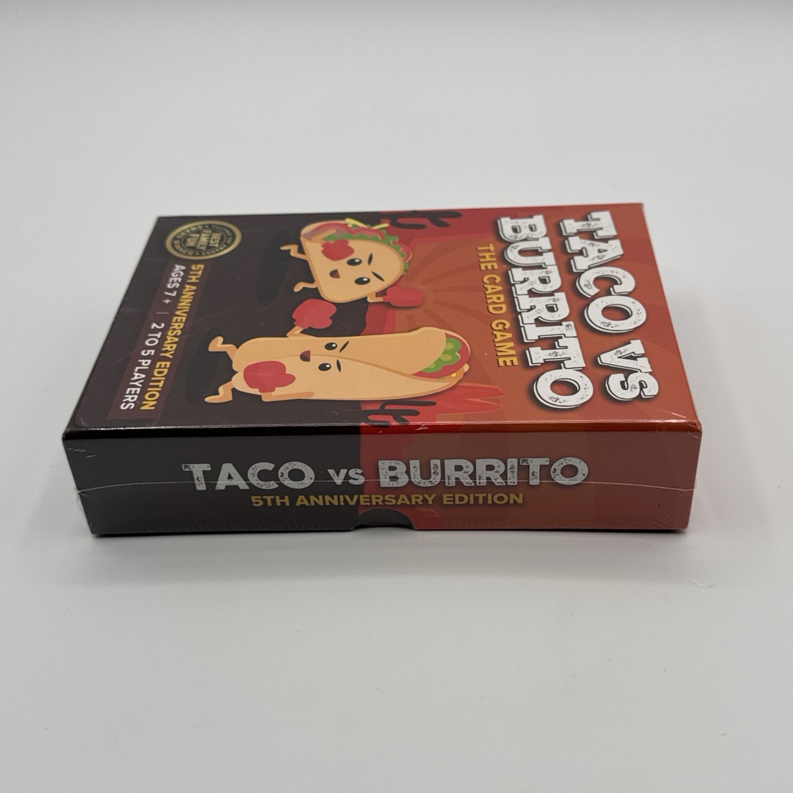 Taco vs Burrito Card Game, 5TH Anniversary Edition. New SEALED
