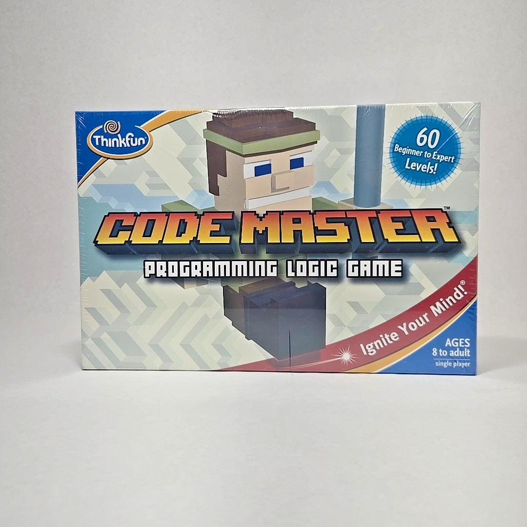 Code Master Programming Logic Game By ThinkFun 60 Levels Ignite Yor Mind! New