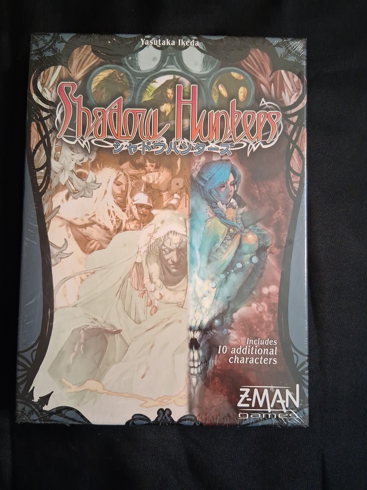 Shadow Hunters board game Z-Man Games 0 Complete OOP 10 additional characters