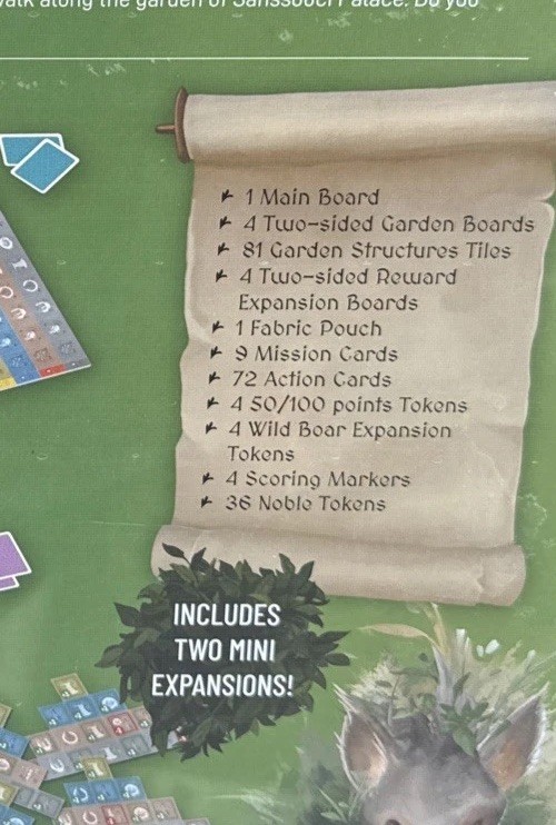 Sanssouci Board Game – 2013 Imperial Publishing – Brand New! With 2 Expansions
