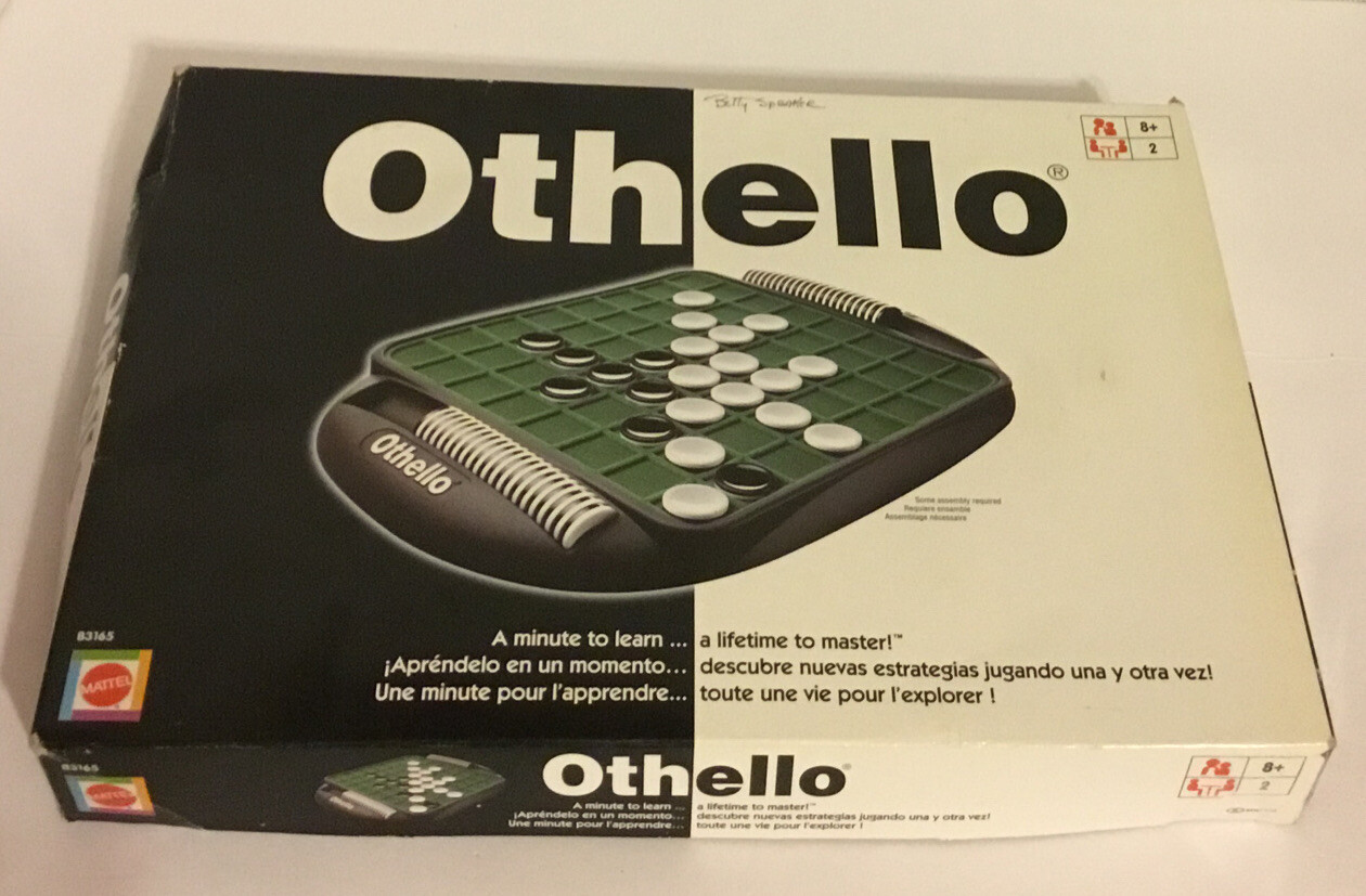 Vintage 2002 Othello Board Game B3165 Complete Made in Czech Republic