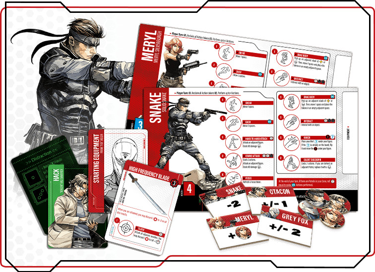 🔥 Metal Gear Solid: Integral Edition Board game: Kickstarter North American NEW