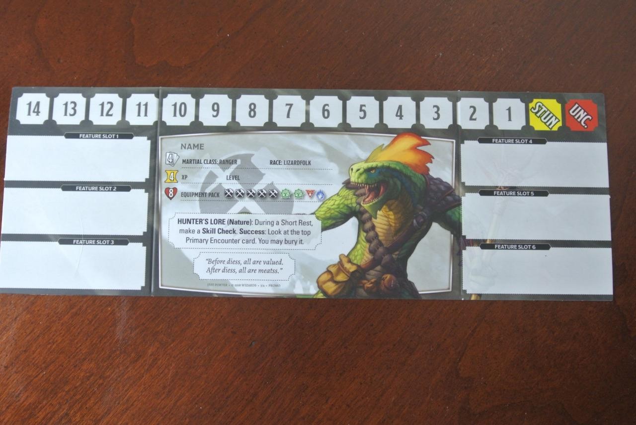 DRAGONFIRE – MALE LIZARDFOLK Game Board Promo Expansion Preorder Bonus