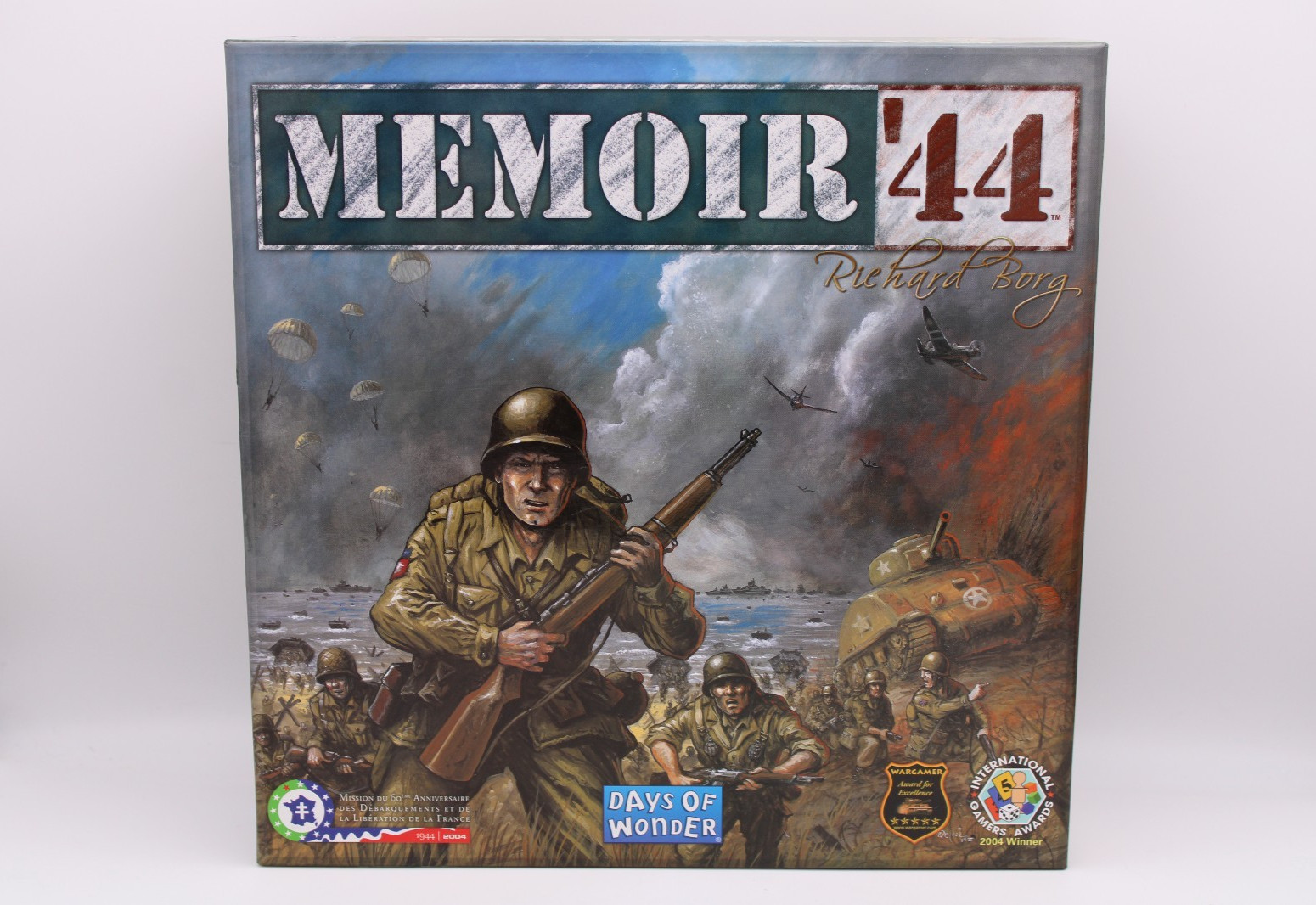 Memoir ’44 Days of Wonder (2004) Board Game – Richard Borg – Complete
