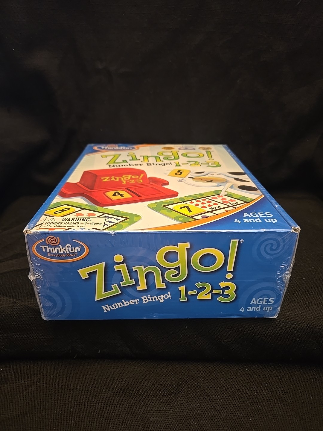 New And Sealed ThinkFun Zingo 1-2-3 Number Bingo Game for Age 4
