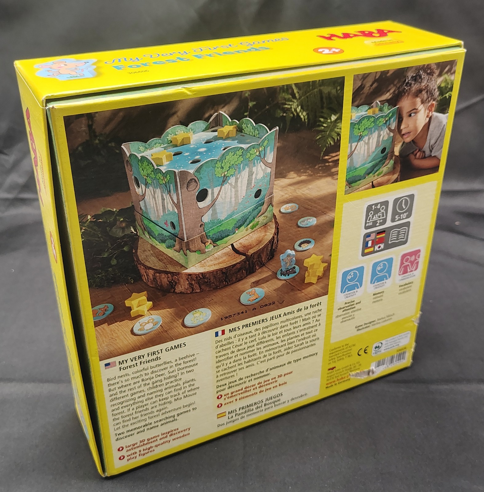 My Very First Games: Forest Friends board game from HABA — 100% complete