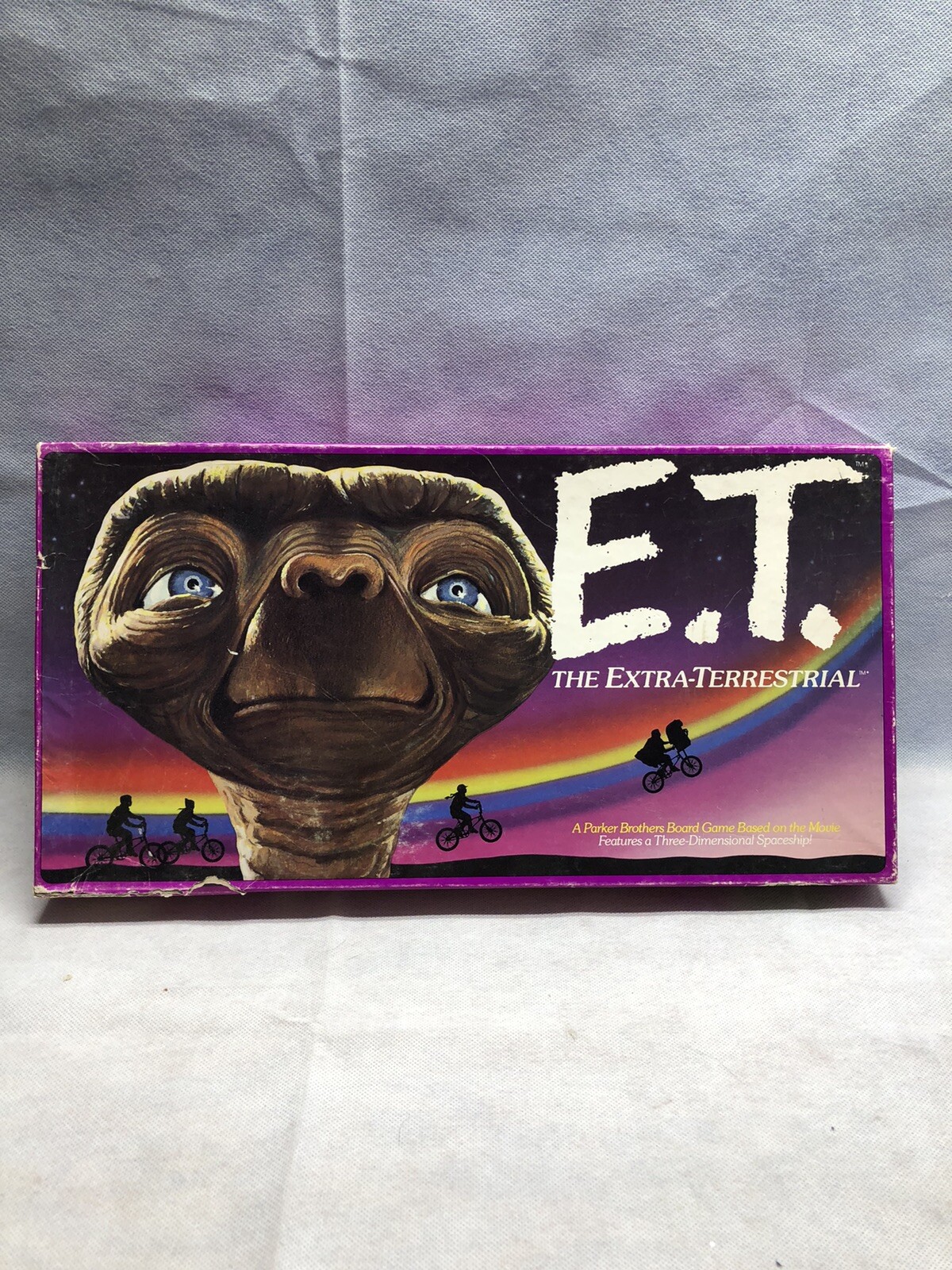 VINTAGE ET BOARD GAME 1982 PARKER BROTHERS E.T. CLASSIC GUC