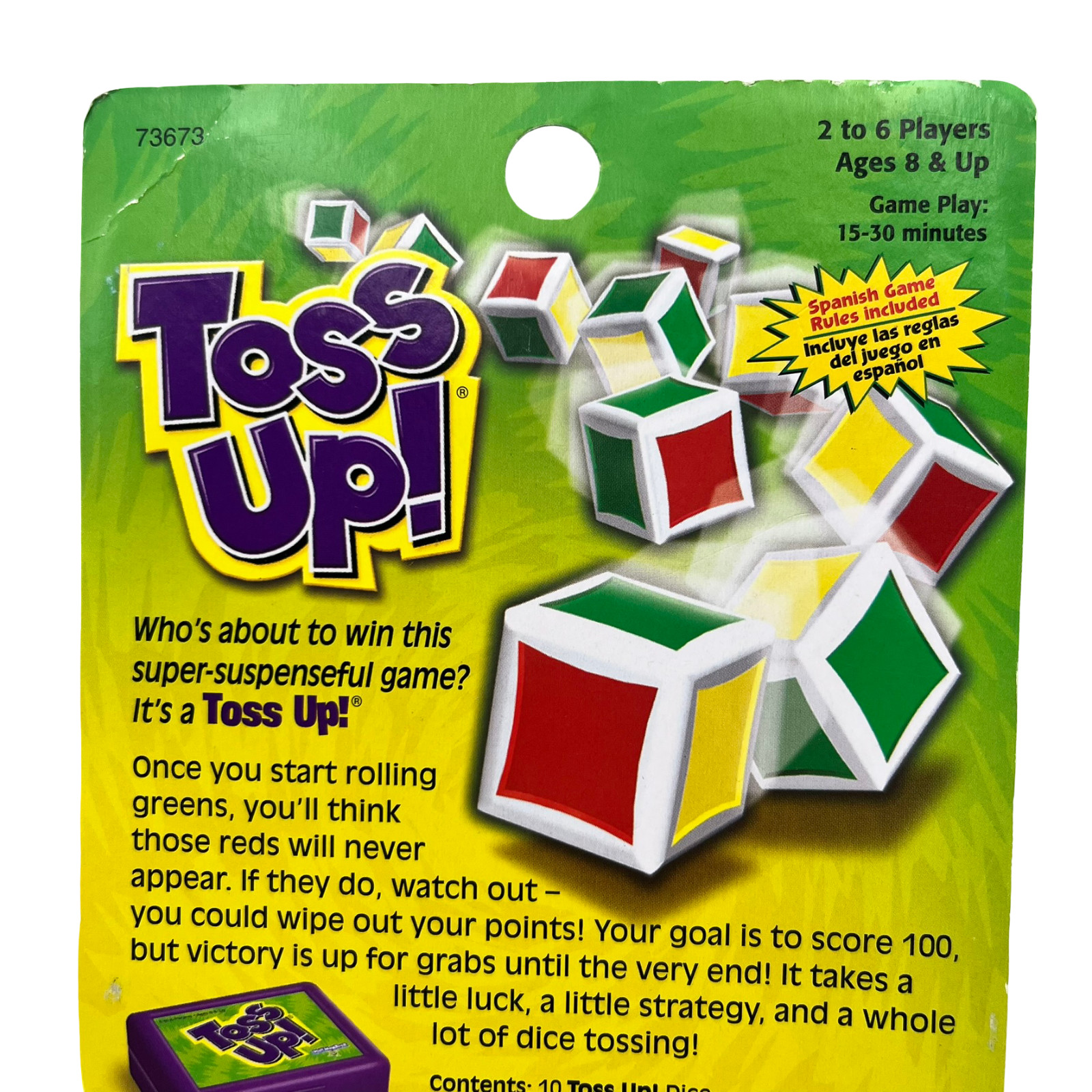 Toss Up! The Addictively Dicey Dice Game PlayMonster 2018 New Sealed