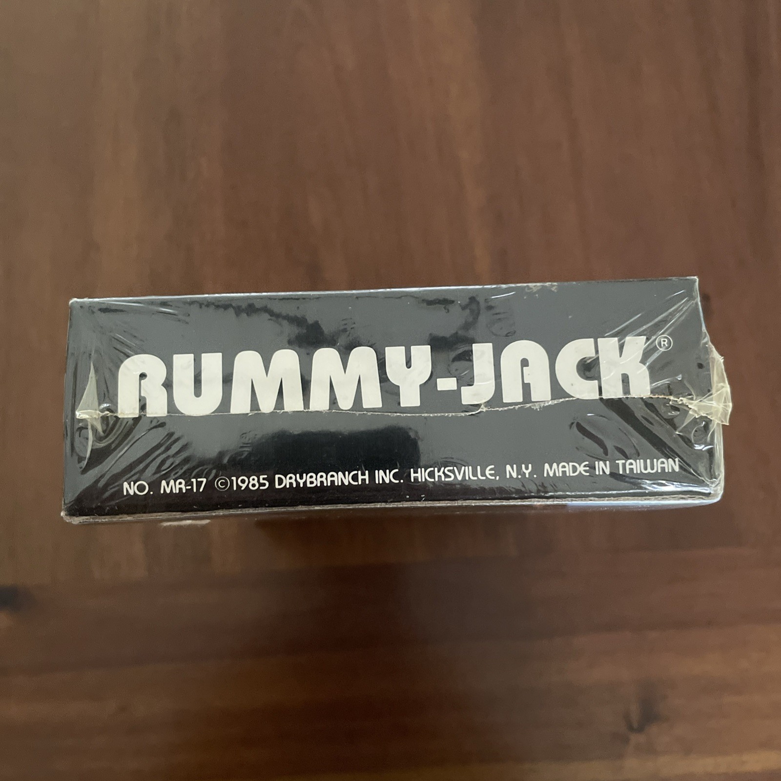 Sealed! Rummy-Jack 1985 The Exciting Tile Game of Skill and Luck! Game Design