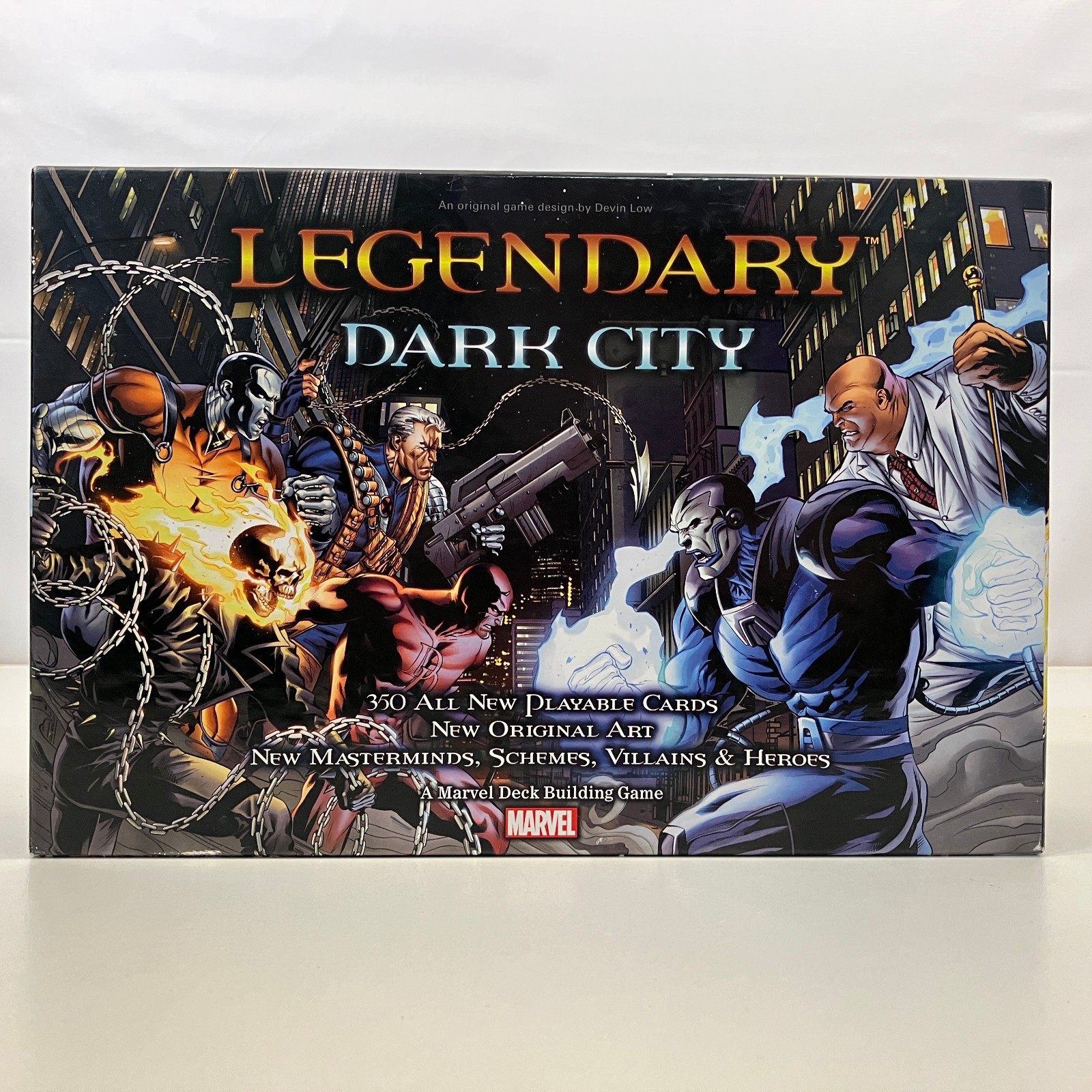 Marvel Legendary Dark City Expansion 2013 Deck Building Game 1-5 Players Age 14+