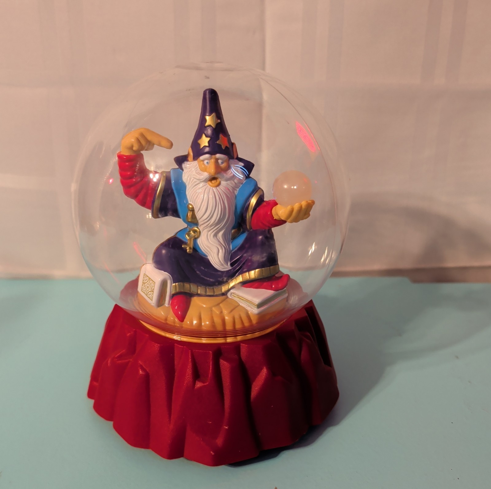 ASK ZANDAR Game Wizard Crystal Ball Only Fortune Teller Light Up Vintage 1992