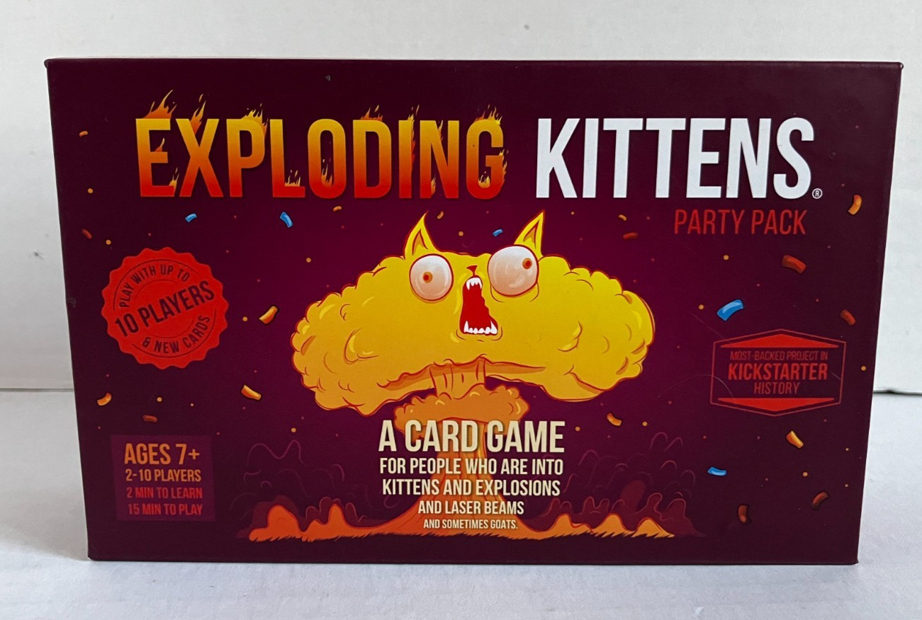Exploding Kittens Card Game Party Pack Edition 2020