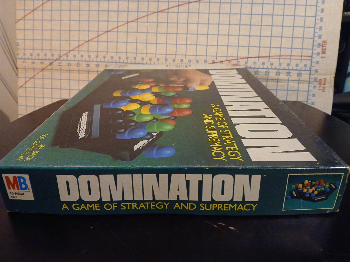 Domination Board Game by Milton Bradley 1982