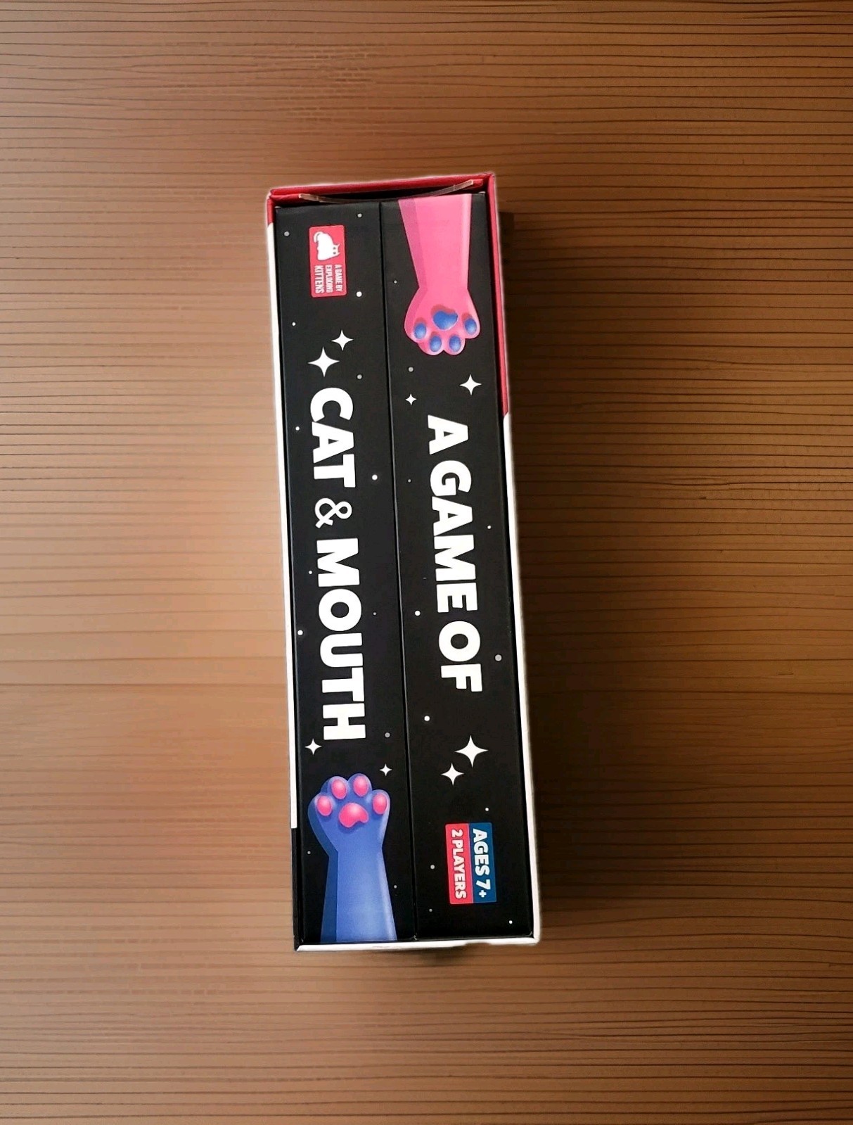 A Game of Cat & Mouth By EXPLODING KITTENS-Complete EUC Tabletop 2 Player Fun