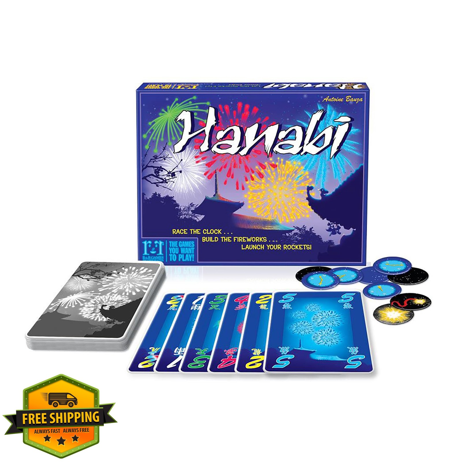 RandR Games Hanabi Strategy Game