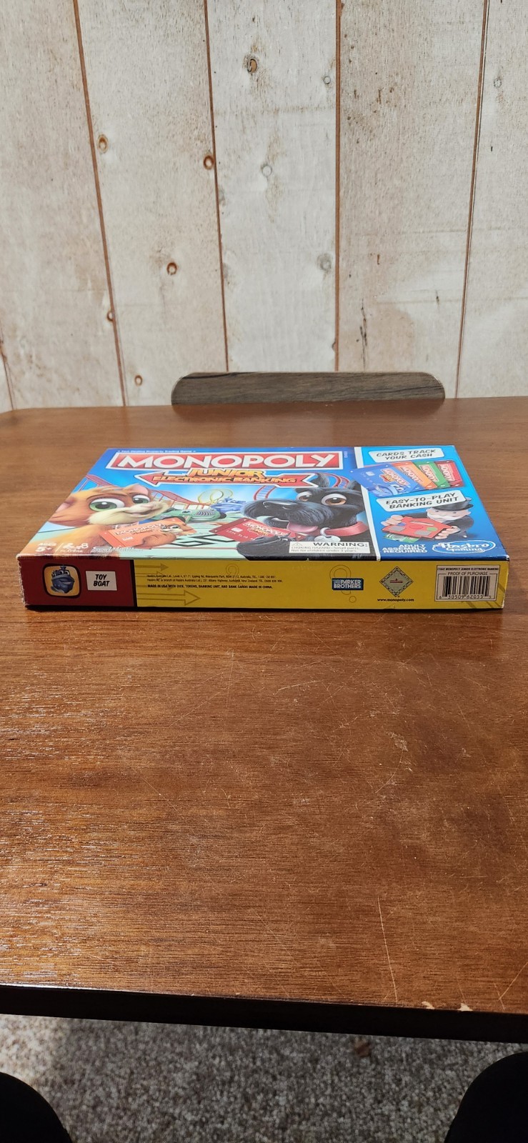 Monopoly Junior Electronic Banking Hasbro Kids Ages 5+ Property Trading Game