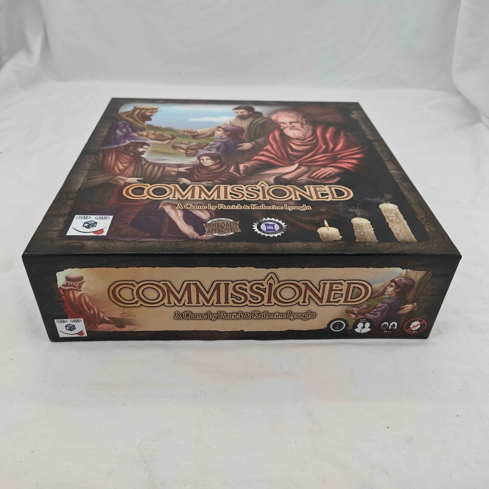 Chara Games – Commissioned Board Game (2016) – COMPLETE! EXCELLENT!