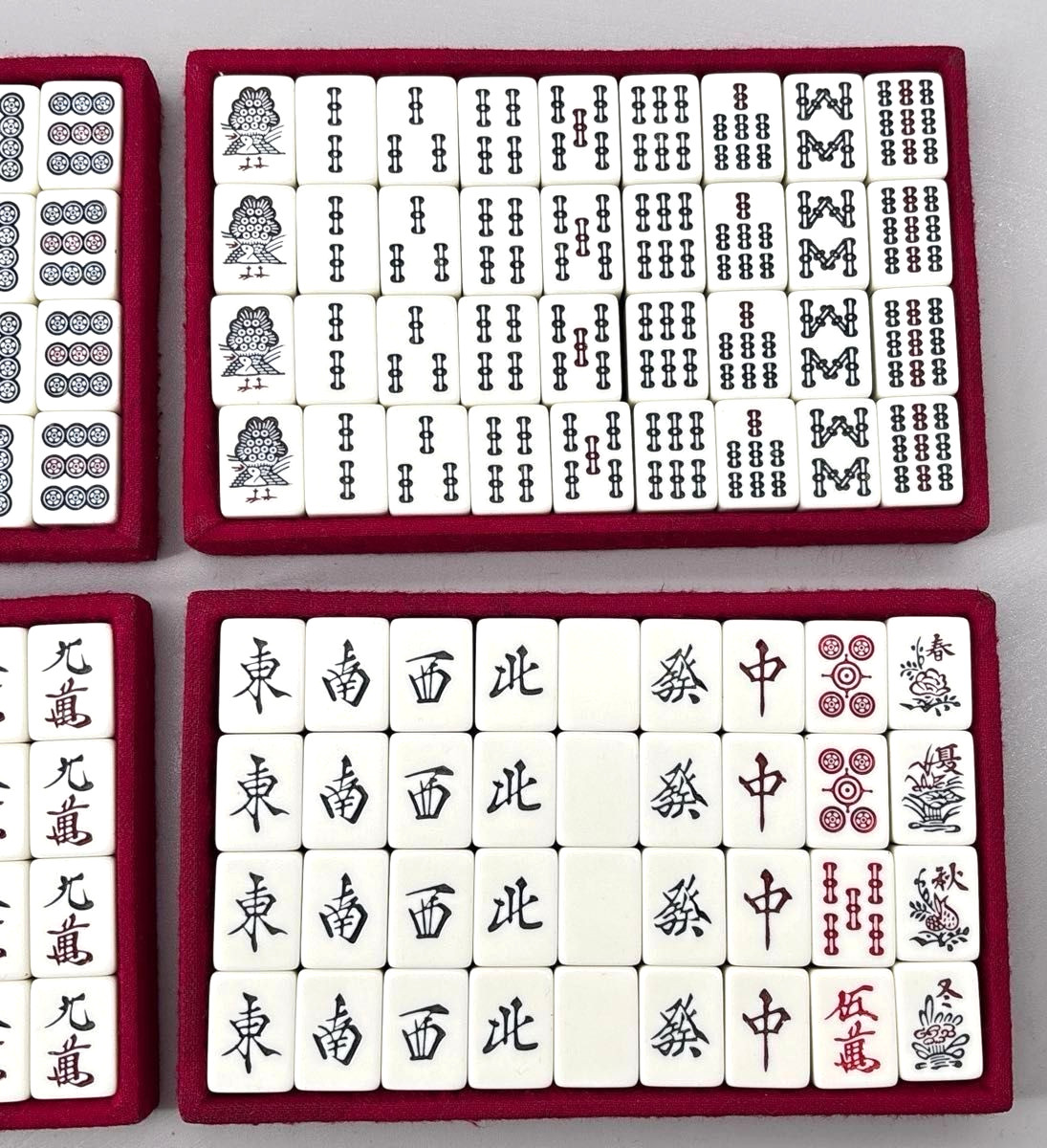 Nintendo Yakuman Tokuju Kame Ittsu Mahjong Tile Set Special Heavy Japan