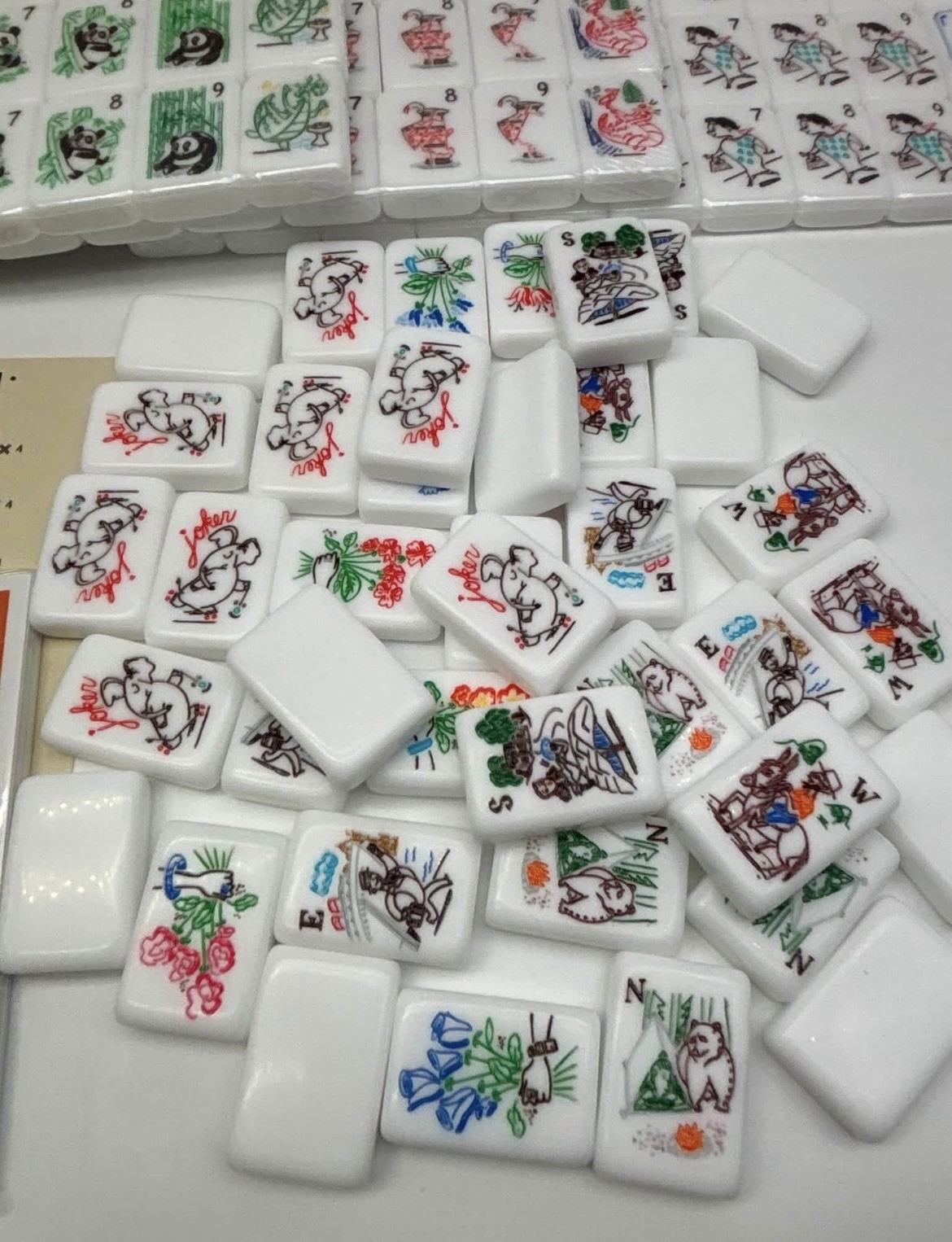 TRACH/BACH Inspired American Mahjong Tiles