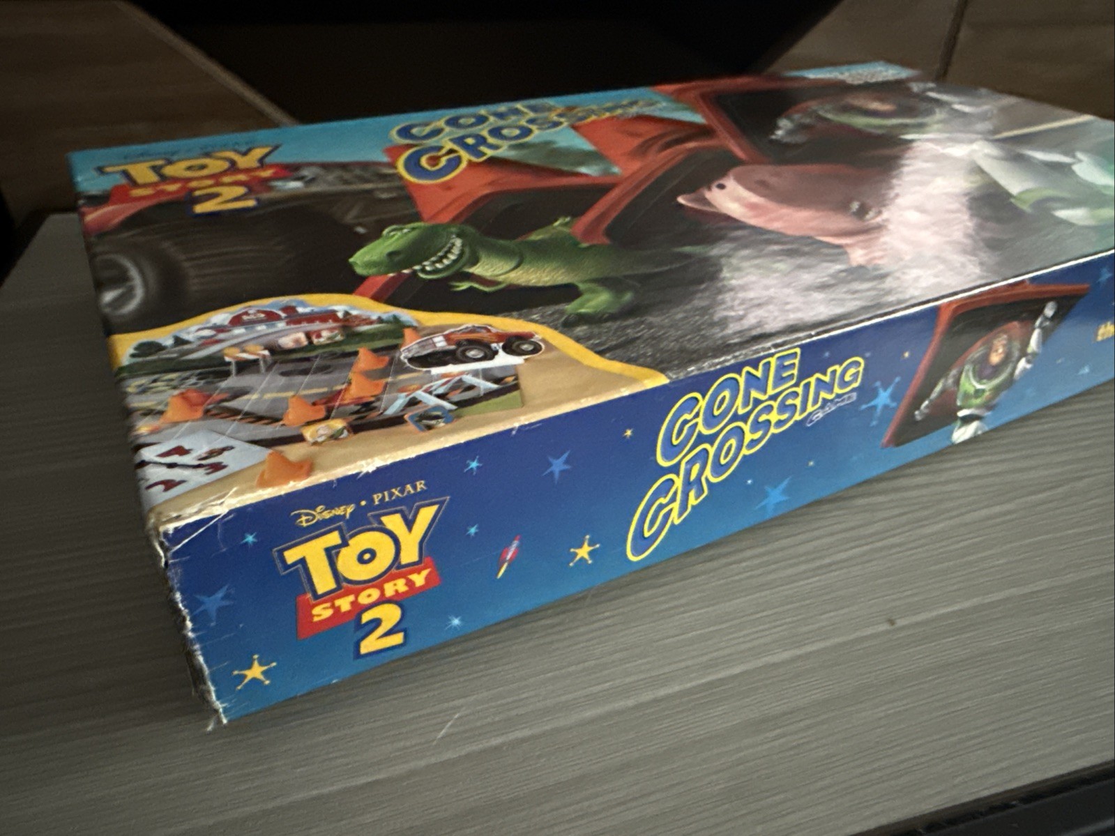 Toy Story 2 Cone Crossing Board Game 1999 Disney Pixar Complete GUC
