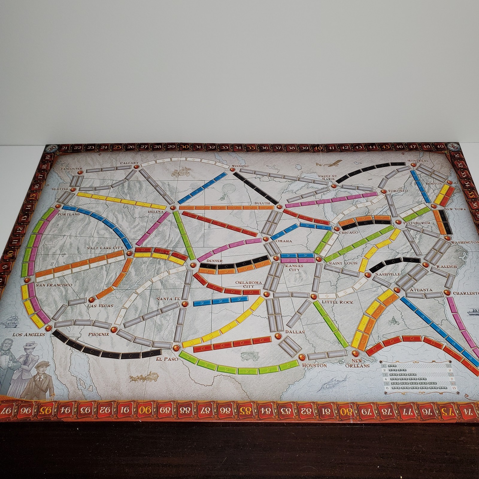 Ticket to Ride COMPLETE Days of Wonder 2016 Trains America US Great Condition