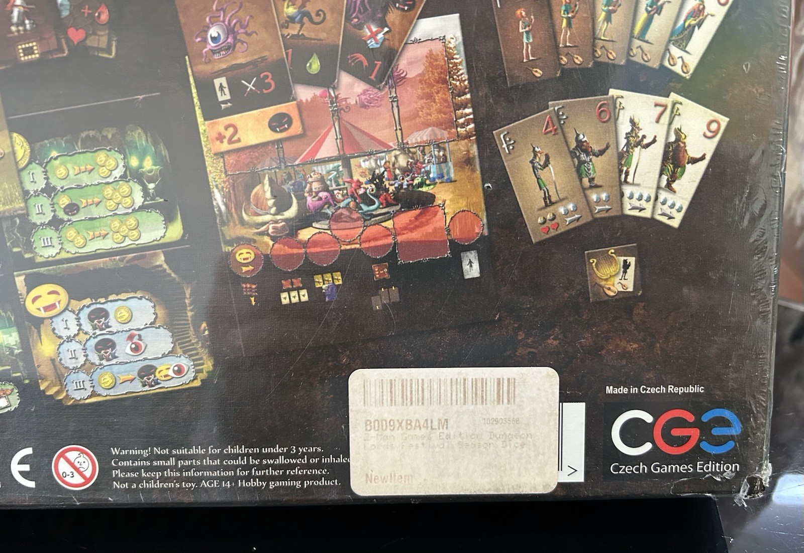 Dungeon Lords: Festival Season Expansion Czech Republic Games Edition