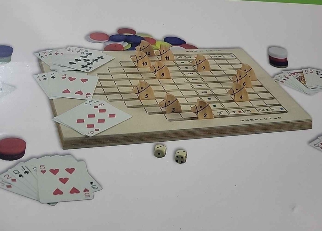 Race Horse Game By CHH GAMES For Ages 8+, 2-8 Players