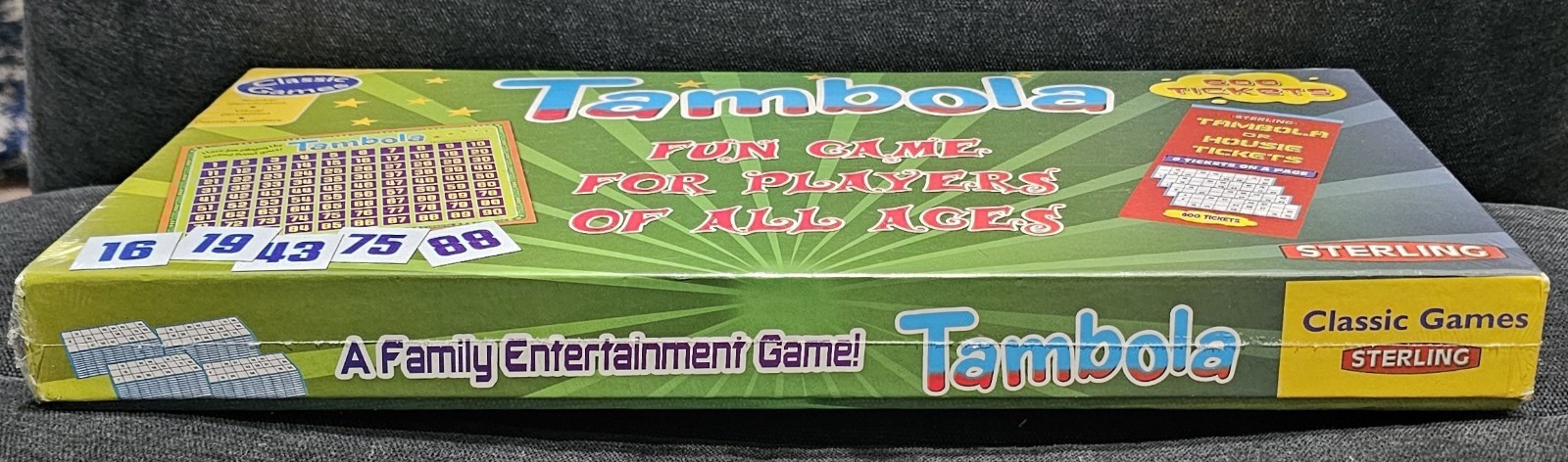 Tambola Board Game For All Ages, 600 Tickets / Factory Sealed