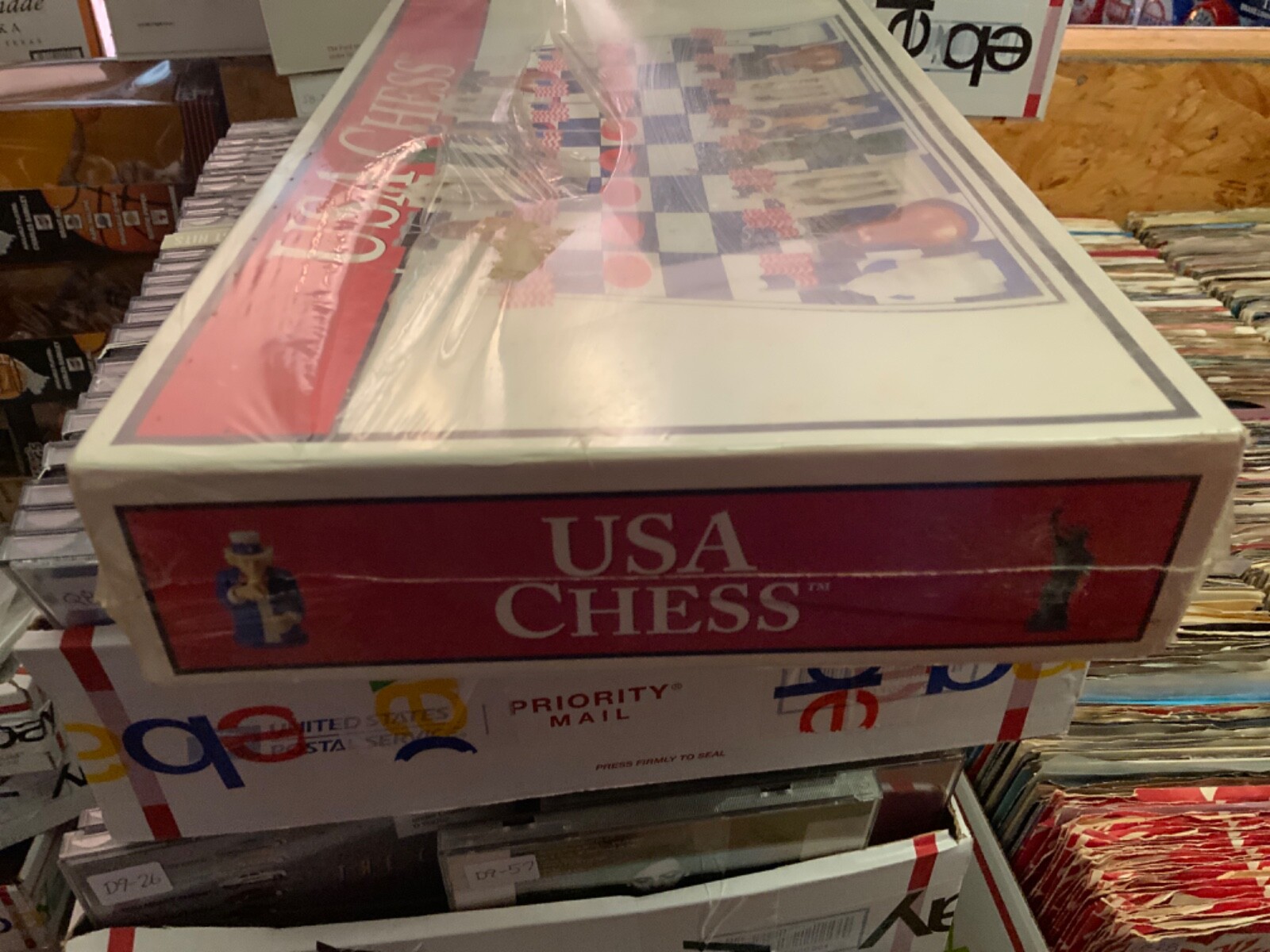 K1-45 USA CHESS – CUSTOM CHESS PIECES – SEALED – NIB