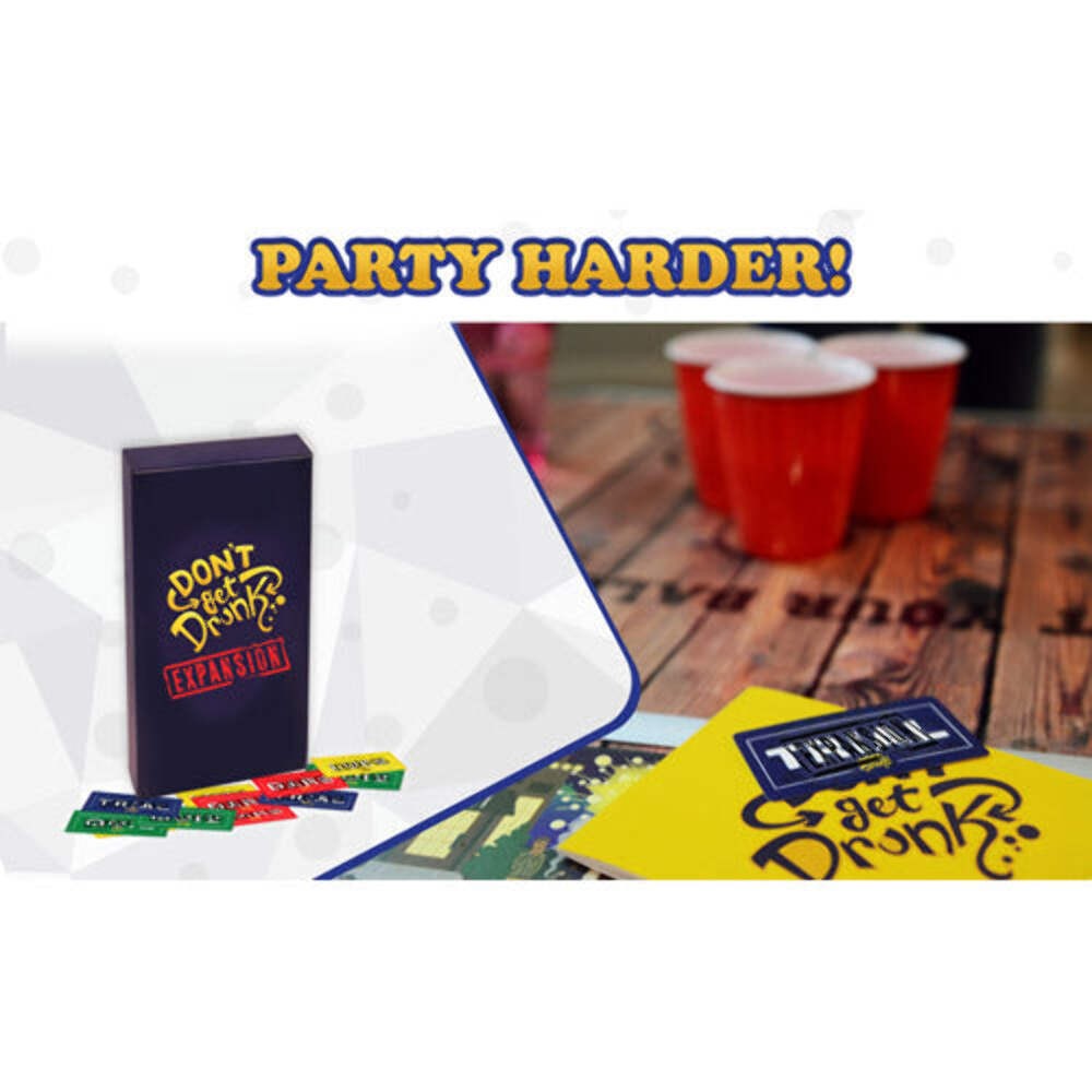 Don’t Get Drunk Expansion Pack Fun Expansion for Tabletop Gaming Party Games